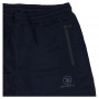 Тёплые спортивные штаны ДЕКОНС большого размера. Цвет тёмно-синий. Модель внизу на манжете. (BR00095271)