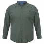 Зеленая мужская рубашка больших размеров BIRINDELLI (ru00693552)