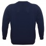 Тёмно-синяя мужская футболка с длинным рукавом ANNEX (fu01159338)