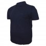 Чоловіча футболка polo великого розміру GRAND CHEFF. Колір темно-синій. (fu01393553)