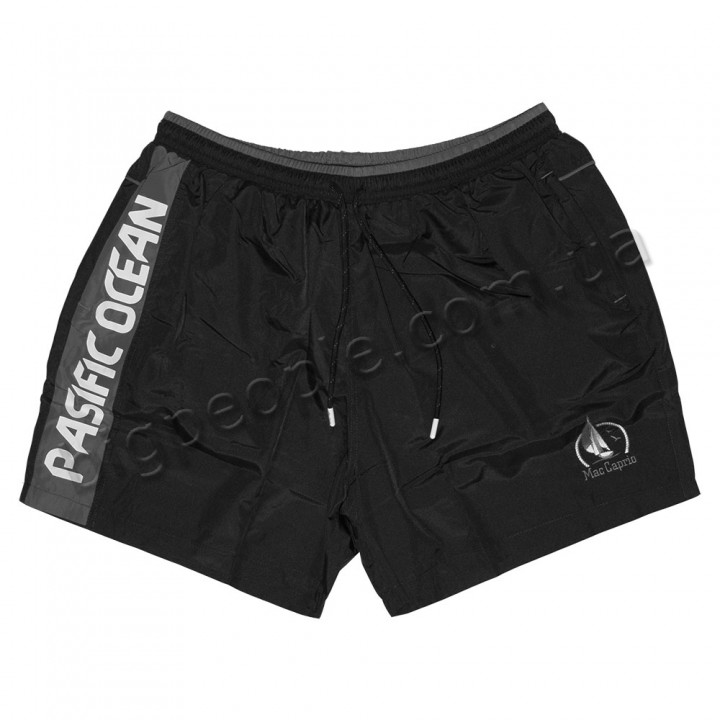 Чоловічі купальні шорти чорного кольору для великих чоловіків MAC CAPRIO (sh00319669)