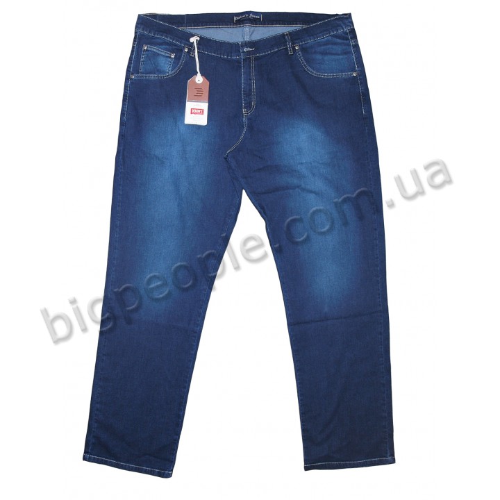 Чоловічі джинси DEKONS для великих людей. Колір темно-синій. Сезон осінь-весна. (dz00173077)