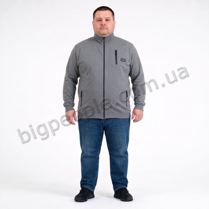 Мужская кофта ANNEX серого цвета (ba01136121)