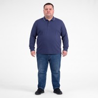 Поло тонкое синего цвета TURHAN (ba01158563)