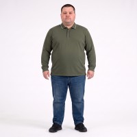 Поло тонкое цвета хаки TURHAN (ba01157902)