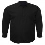 Чорна чоловіча бавовняна сорочка великих розмірів BIRINDELLI (ru00603996)