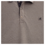 Мужское polo АННЕКС большого размера. Цвет бежевый. Низ изделия прямой. (fu01979851)