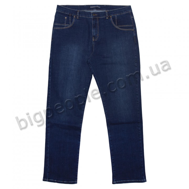 Мужские джинсы DEKONS для больших людей. Цвет тёмно-синий. Сезон осень-весна. (dz00366045)