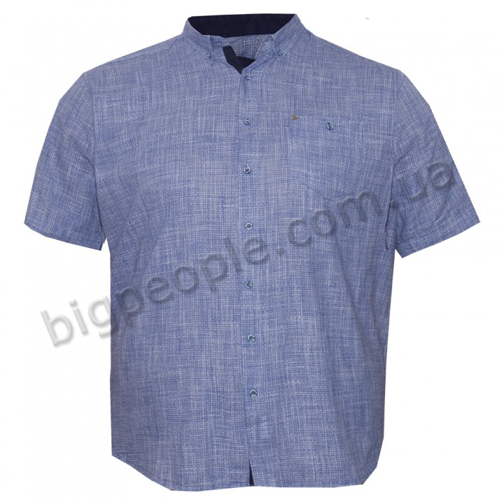 Чоловіча сорочка BIRINDELLI для великих людей. Колір бузковий. (ru05176990)