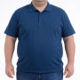 Мужское polo АННЕКС большого размера. Цвет синий. Низ изделия на манжете. (fu01959093)