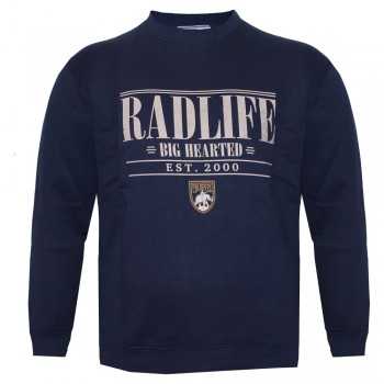 Толстовка великого розміру POLO PEPE (ba01110675) темно-синього кольору