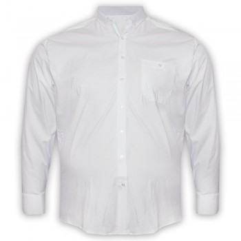 Белая классическая мужская рубашка больших размеров CASTELLI (ru00715544)
