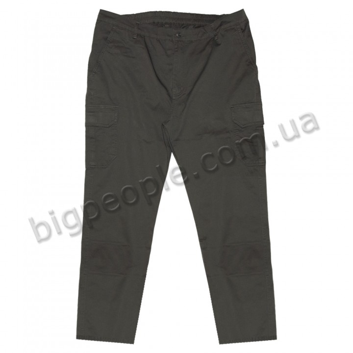 Чоловічі штани-карго DEKONS для великих людей. Колір хакі. Сезон осінь-весна. (DZ00446663)