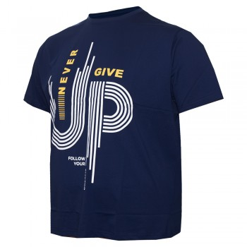 Мужские футболки больших размеров с коротким рукавом купить в Украине