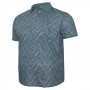 Чоловіча футболка polo великого розміру GRAND CHEFF. Колір бірюзовий. (fu01407118)