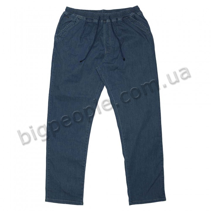 Чоловічі літні джинси DEKONS великого розміру. Колір синій. Сезон літо. (DZ00434538)