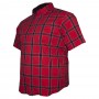 Рубашка мужская BIRINDELLI для больших людей. Цвет красный. (ru00429054)