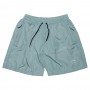 Большие серо-зелёные  плавательные шорты для мужчин POLO PEPE (sh00309759)