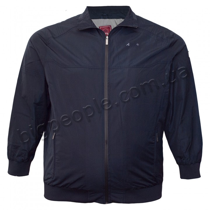 Куртка ветровка мужская ANNEX больших размеров. Цвет тёмно-синий. (ku00447261)