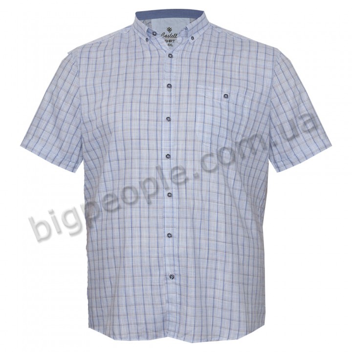 Мужская хлопковая рубашка больших размеров CASTELLI (ru05199885)