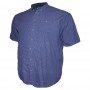 Рубашка мужская BIRINDELLI больших размеров. Цвет синий. (ru00439023)
