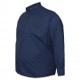Тёмно-синяя классическая мужская рубашка больших размеров CASTELLI (ru00669336)