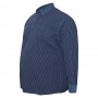 Тёмно-синяя мужская рубашка больших размеров BIRINDELLI (ru00586221)