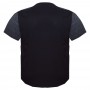 Футболка чоловіча ARMSTRONG великого розміру. Колір чорний. Воріт напівкруглий. (fu01365887)