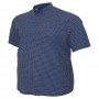 Мужская рубашка BIRINDELLI для больших людей. Цвет тёмно-синий. (ru00499443)