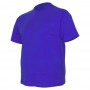 Мужская футболка BORCAN CLUB большого размера. Цвет синий. Ворот полукруглый. (fu00546203)