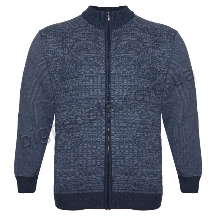 Синя тепла кофта великого розміру TURHAN (ba00726838)