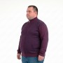 Бордова кофта великого розміру TURHAN (ba01169437)