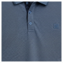 Мужское polo АННЕКС большого размера. Цвет синий. Низ изделия прямой. (fu01981518)