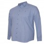 Голубая мужская рубашка больших размеров BIRINDELLI (ru00626442)