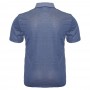 Polo мужское IFC для больших людей. Цвет синий. Низ изделия прямой. (fu00798903)