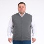 Мужской жилет TURHAN большого размера. Цвет серый. (ba01181663)