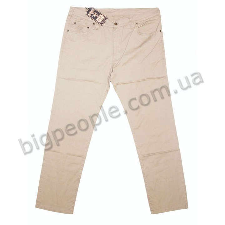 Мужские брюки IFC для больших людей. Цвет бежевый. Сезон лето. (dz00169387)