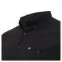 Черная хлопковая мужская рубашка больших размеров BIRINDELLI (RU05268594)