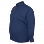 Тёмно-синяя классическая мужская рубашка больших размеров CASTELLI (ru00668440)