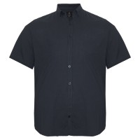 Рубашка мужская чёрная большого размера ANNEX (ru05273653)