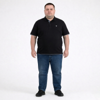 Поло чёрного цвета TURHAN (fu02023859)