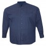 Тёмно-синя мужская рубашка больших размеров BIRINDELLI (ru00578443)