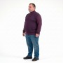 Бордова кофта великого розміру TURHAN (ba01169437)