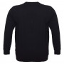 Черная мужская футболка с длинным рукавом ANNEX (fu00825491)