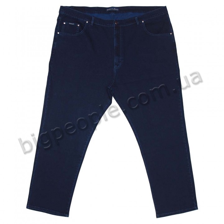 Чоловічі джинси DEKONS для великих людей. Колір темно-синій. Сезон осінь-весна. (dz00226453)