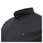 Чорна чоловіча стрейчева сорочка великих розмірів BIRINDELLI (ru00711882)