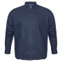 Темно-синяя фланелевая мужская рубашка больших размеров CASTELLI (ru00723551)