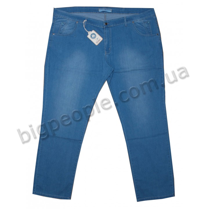 Мужские джинсы ДЕКОНС большого размера. Цвет синий. Сезон лето. (dz00123059)