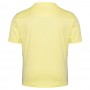 Мужская футболка POLO PEPE больших размеров. Цвет жёлтый. Ворот полукруглый. (fu00674544)