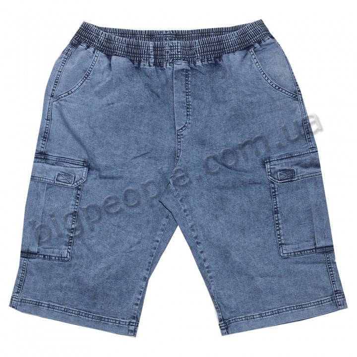 Джинсові шорти великого розміру на резинці OLSER (sh00364667)